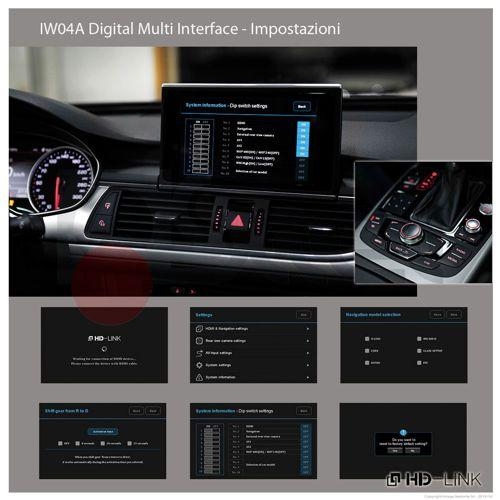 interfaccia video hdmi audi mib high