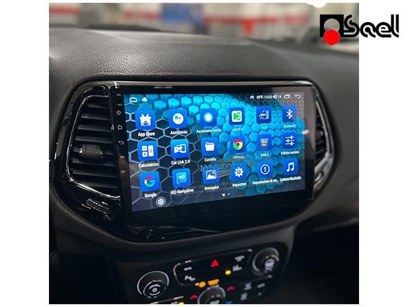 Autoradio Car Tablet Hardstone installata su Jeep Compass