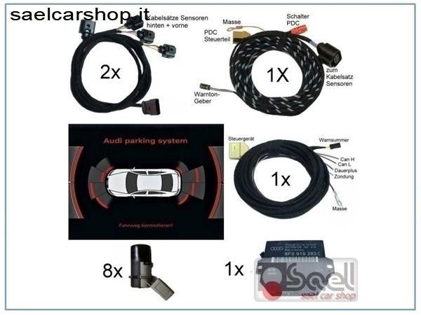 aps audi parking system plus a8 4h retrofit