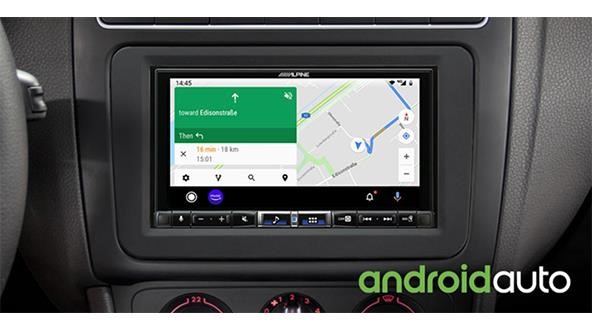 Schermata Android auto Alpine iLX-705D