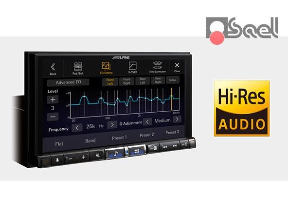 Hi-Res audio con Alpine iLX-705D