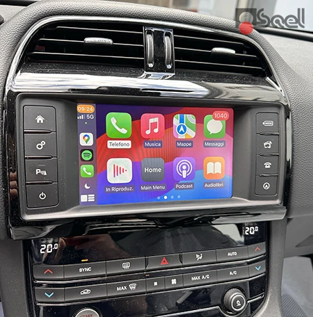 Interfaccia CarPlay Android Auto per Jaguar e Land Rover Harman 8 pollici