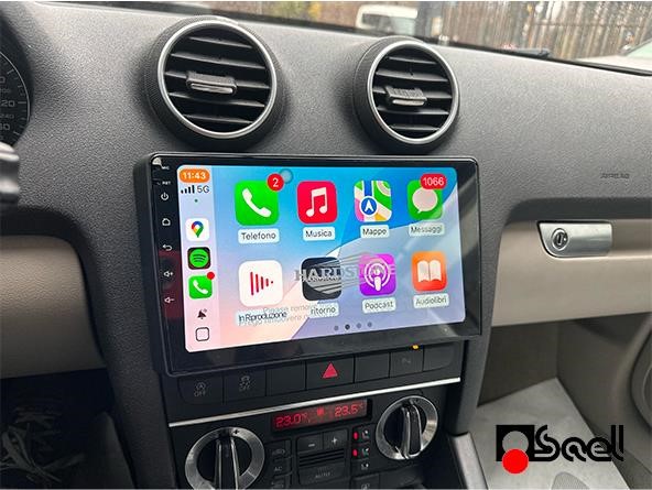 Autoradio Car tablet Hardstone installata su Audi A3 8P