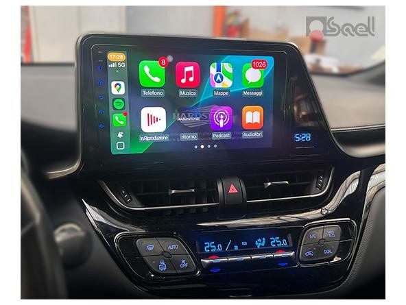 Autoradio CarPlay per Toyota C-HR 2016-2023 con schermo tablet multimediale