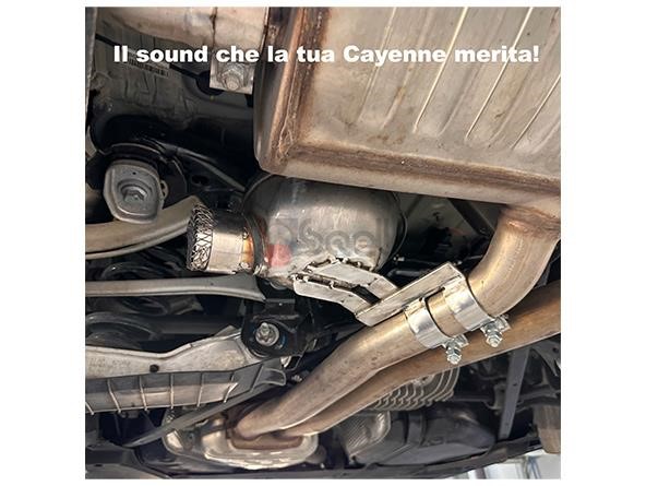 active sound booster installato su Porsche Cayenne 3.0 V6 9YA