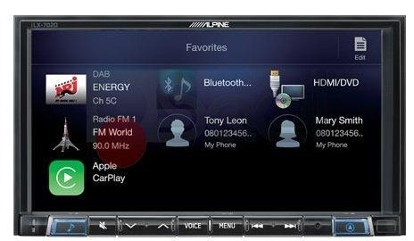 alpine ilx-702d menu